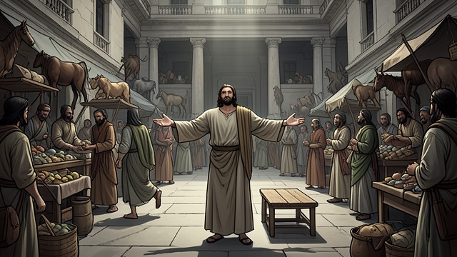 The House Reclaimed from "Don't Leave God Alone: How to Get God's Attention, Remain in His Presence, and Even Change His Mind to Make a Difference in Your World". The House Reclaimed Jesus Christ cleanses the Temple because a house intended for prayer has become a den of thieves.
