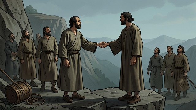 The Mantle Received from "Don't Leave God Alone: How to Get God's Attention, Remain in His Presence, and Even Change His Mind to Make a Difference in Your World". The Mantle Received Elisha moves from serving Elijah to carrying the mantle himself.