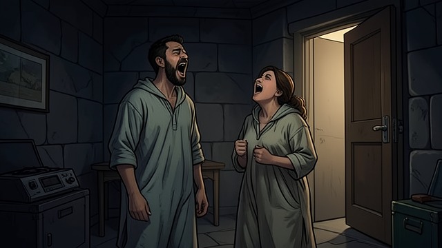 Midnight Praise from "Don't Leave God Alone: How to Get God's Attention, Remain in His Presence, and Even Change His Mind to Make a Difference in Your World". Midnight Praise Paul and Silas pray and sing while confined in prison, turning the darkest hour into an act of public faith.