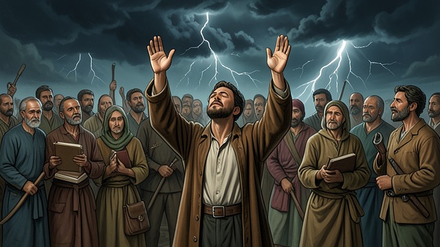 Standing Ground from "Don't Leave God Alone: How to Get God's Attention, Remain in His Presence, and Even Change His Mind to Make a Difference in Your World". Standing Ground The believer is urged to resist fear, speak God’s Word, obey practical direction, and maintain position until the conflict changes.