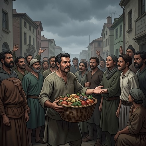The Jesus and Multitudes Bond from "Don't Leave God Alone: How to Get God's Attention, Remain in His Presence, and Even Change His Mind to Make a Difference in Your World". This flow traces how a hungry crowd transforms Jesus Christ’s desire for solitude into compassion, healing, and provision.