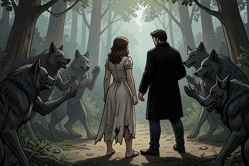 Forest Confrontation and Confirmation of the Fated-Mate Bond from "The Vampire's Pet: Romantasy at its darkest (Blood and Kisses Chronicles : A Dark, Gothic Romance Series)". The Forest Confrontation and Confirmation of the Fated-Mate Bond is the turning point at which Aleksander Dumoulin’s pursuit of Esmeralda becomes a public…