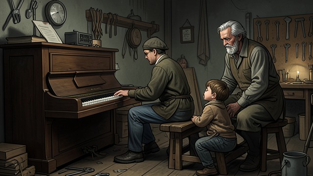 A Family of Piano Makers from "The Vampire's Pet: Romantasy at its darkest (Blood and Kisses Chronicles : A Dark, Gothic Romance Series)". A Family of Piano Makers Skill Passed Down Aleksander comes from a long line of piano makers and repairers.