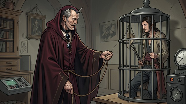 Terms of Captivity from "The Vampire's Pet: Romantasy at its darkest (Blood and Kisses Chronicles : A Dark, Gothic Romance Series)". Terms of Captivity A Collar and Leash Aleksander selects the Black Gemstone Collar and orders Esmeralda to wear it.