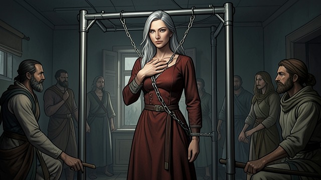 The Alpha’s Daughter in a Cage from "The Vampire's Pet: Romantasy at its darkest (Blood and Kisses Chronicles : A Dark, Gothic Romance Series)". The Alpha’s Daughter in a Cage Status Concealed by Capture At the Human Pet Store, Esmeralda appears to be one among several captive adults.