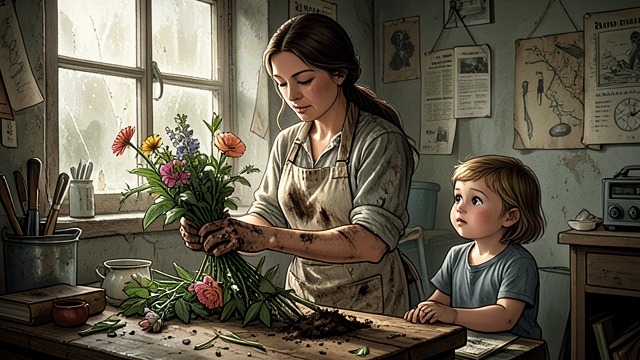 The Home-Making Mother from "The Girl he Never Noticed". The Home-Making Mother Cameron recalls how his mother could make a home anywhere through flowers, shells, and warmth, even when life offered only boats and…