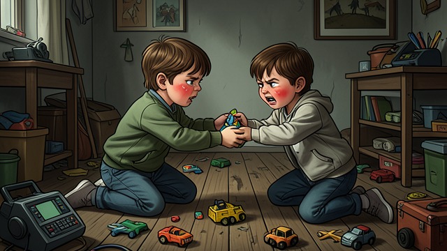 The Toy Dispute from "The Girl he Never Noticed". The Toy Dispute Archie removes a toy from Scout, and Scout responds by screaming and pushing him.
