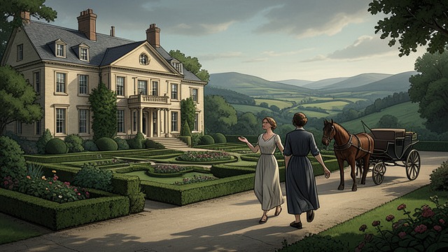 A Beautiful but Idle Estate from "The Girl he Never Noticed". A Beautiful but Idle Estate Yewarra impresses Liz with gardens, paddocks, stables, and a valley view, yet its scale also suggests an estate insufficiently…
