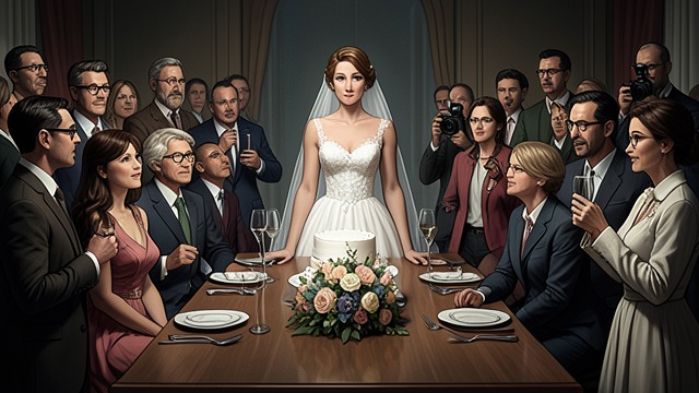 Public Acceptance from "The Girl he Never Noticed". Public Acceptance The wedding brings together Mary, Narelle, Molly, Roger, Daisy, Mrs Preston, Bob Collins, and their families.