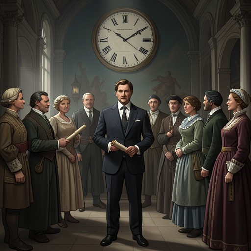 The Meaning of Names from "The Girl he Never Noticed". This flow traces the Shakespearean naming tradition as a symbolic inheritance linking Cameron’s family history, enterprises, and emotional life.