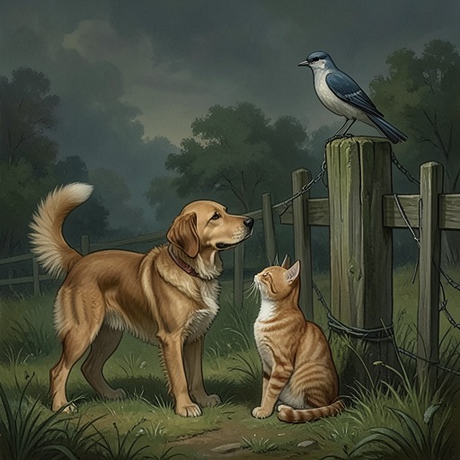 Animals as Emotional Language from "The Girl he Never Noticed". This flow follows the animals of Yewarra as instruments through which grief, care, and belonging are expressed.
