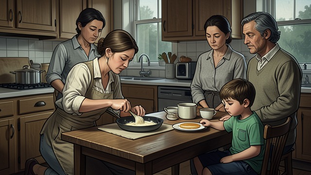 Birthday Love from "I'm the Werewolf in my Class". Birthday Love Familiar Celebration Sebastian Wolfe’s mother prepares chocolate chip pancakes and celebrates his age.
