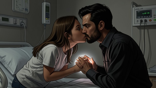 Hospital Kiss from "I'm the Werewolf in my Class". Hospital Kiss Acceptance Mia kisses Sebastian Wolfe after learning that he is a Werewolf.