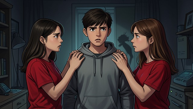Open Circle from "I'm the Werewolf in my Class". Open Circle Friends Informed Alex and Mia learn the truth and remain beside Sebastian Wolfe. The old secrecy rule is replaced by chosen confidence.