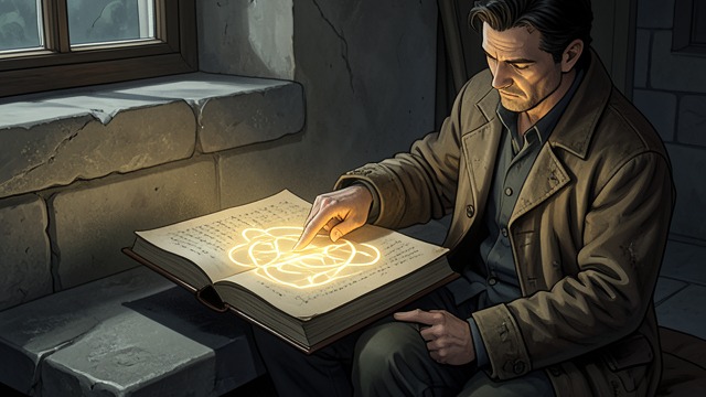 Cryptic Phrase from "I'm the Werewolf in my Class". Cryptic Phrase Ambiguous Language The prophecy speaks of “dual nature” without identifying its bearer.