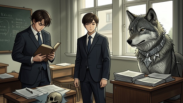 Divided Life from "I'm the Werewolf in my Class". Divided Life Competing Roles Sebastian Wolfe balances classes, homework, friends, family expectations, and pack missions.