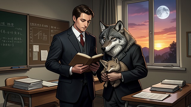 Integrated Future from "I'm the Werewolf in my Class". Integrated Future Whole Identity Sebastian Wolfe accepts that he can be a student, friend, partner, and Werewolf. The categories no longer cancel one another.
