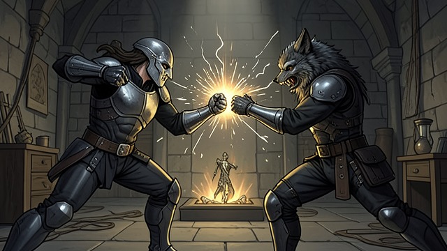 Rogue Engagement from "I'm the Werewolf in my Class". Rogue Engagement Close Combat Ethan and the pack collide with the rogues inside the tower.