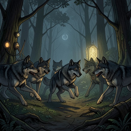The Rogue Incursion’s Escalation from "I'm the Werewolf in my Class". This flow traces the conflict from territorial unease to a decisive assault on the relic.