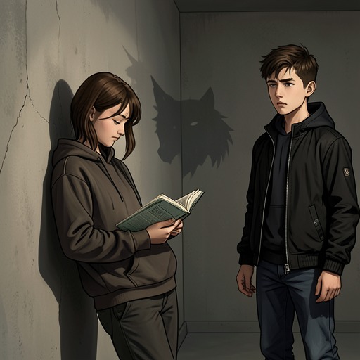 Mia’s Investigation from "I'm the Werewolf in my Class". This flow follows Mia’s growing perception of Sebastian Wolfe’s secrecy until she becomes an active participant in the supernatural conflict.