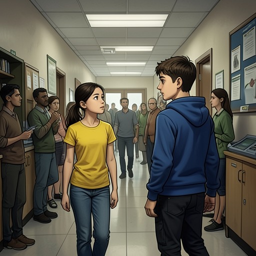 Alex’s Loyalty from "I'm the Werewolf in my Class". This flow traces Alex’s movement from playful suspicion to informed and steadfast friendship.