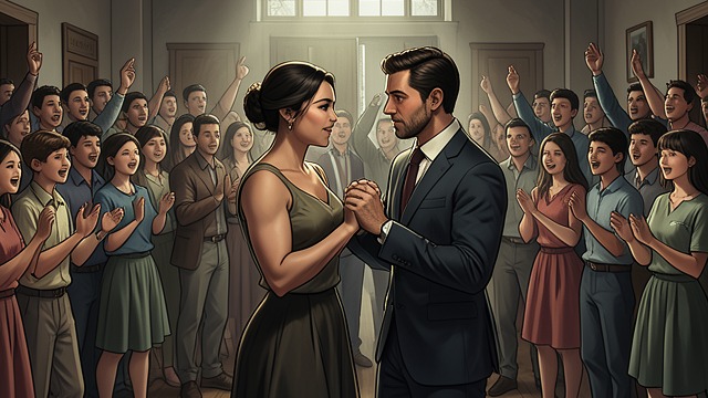 Affection in Public from "Lost and Found". Affection in Public The audience celebrates The classmates cheer and make room for Bethany and Ransom to dance as an engaged couple.