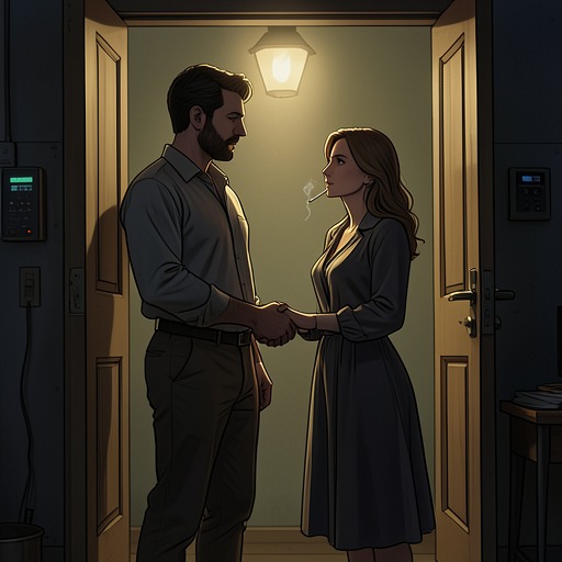 Performance Becoming Commitment from "Lost and Found". Bethany and Ransom’s public fiction acquires emotional weight, then gives way to an explicit decision to attempt a real partnership.