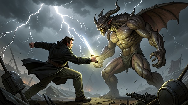 Cycle Reborn from "Rock Falls, Everyone Dies". Cycle Reborn New Demon Battle Jerome Smith defeats another demon lord in a familiar climactic confrontation. The old narrative machinery is functioning again.