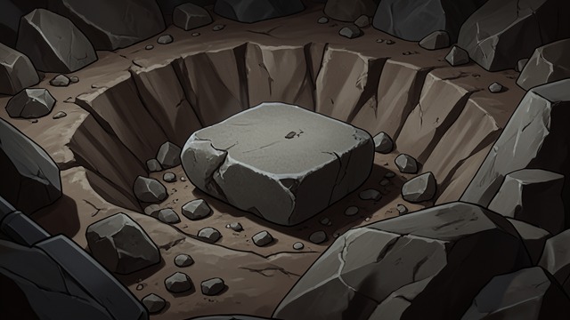 Destruction’s Emptiness from "Rock Falls, Everyone Dies". Destruction’s Emptiness Victory Without Satisfaction The impact fulfills the descent but destroys the song, the city, and the world.