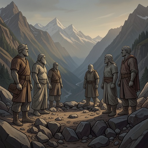 The City’s Avalanche from "Rock Falls, Everyone Dies". This flow follows the construction and collapse of [Unnamed]’s stone congregation during the assault on the mountain city.