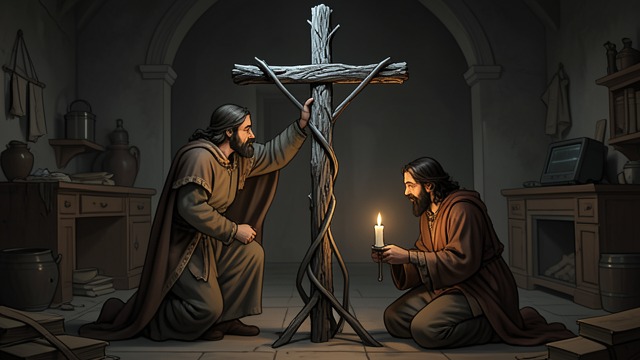 Faith Becomes Physical from "'Salem's Lot: A Novel". Faith Becomes Physical Ben and Jimmy use a makeshift cross against Marjorie Glick while Callahan deploys a consecrated crucifix against Barlow.
