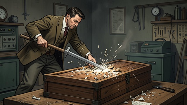 Staking the Heart from "'Salem's Lot: A Novel". Staking the Heart Ben uses an ash stake and hammer to destroy Barlow inside his coffin.