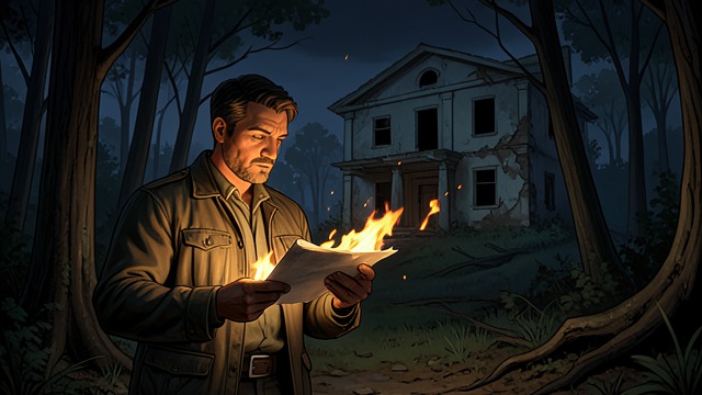 The Manuscript Burned from "'Salem's Lot: A Novel". The Manuscript Burned After escaping the town, Ben burns the manuscript he wrote while living in Eva’s Rooms.