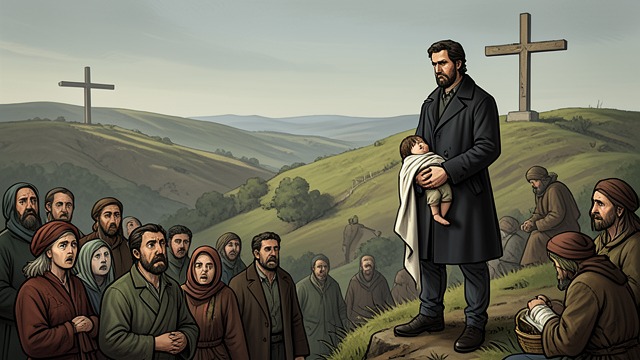 The First Offering from "'Salem's Lot: A Novel". The First Offering Straker abducts Ralphie Glick and sacrifices him at Harmony Hill Cemetery as Barlow’s entry into the town.