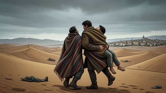 Escape into Exile from "'Salem's Lot: A Novel". Escape into Exile Ben carries the unconscious Mark from Jerusalem’s Lot and later returns him to safety.