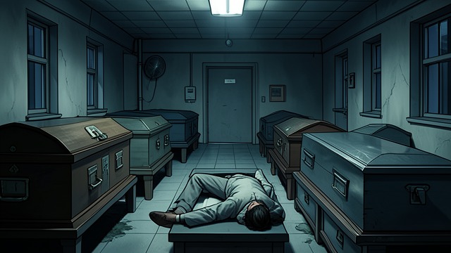 The Empty Morgue from "'Salem's Lot: A Novel". The Empty Morgue Bodies of Floyd Tibbits and Randy McDougall vanish from the Cumberland County Morgue.