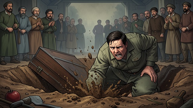 The Funeral Disturbance from "'Salem's Lot: A Novel". The Funeral Disturbance Tony Glick falls into Danny’s grave and insists that his son is not truly dead.