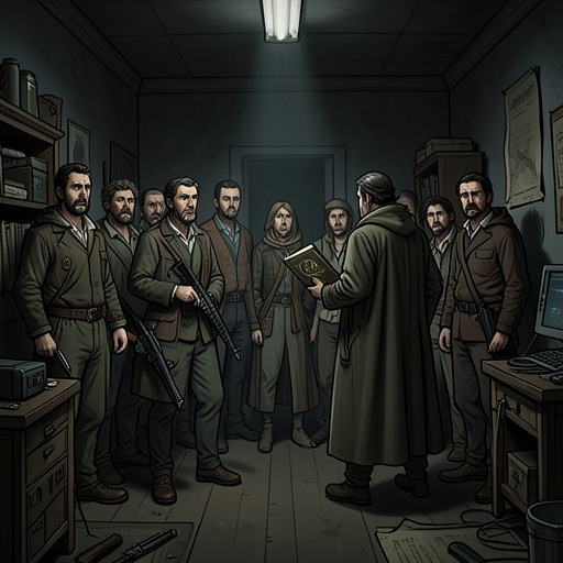 The Conflict of Human Evil from "'Salem's Lot: A Novel". This flow traces the novel’s movement from supernatural horror to the recognition that human violence makes the town vulnerable.