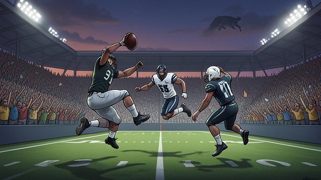 Football Recognition from "Broken Rejected Mate". Football Recognition Public spectacle Sierra watches Alan and his teammates display supernatural ability during the game.