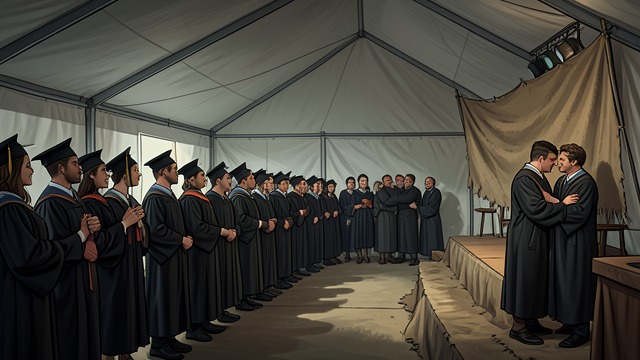 Graduation Farewell from "Broken Rejected Mate". Graduation Farewell A normal milestone Graduation should mark an ordinary transition into adulthood, but the deaths and pack conflict overshadow the ceremony.