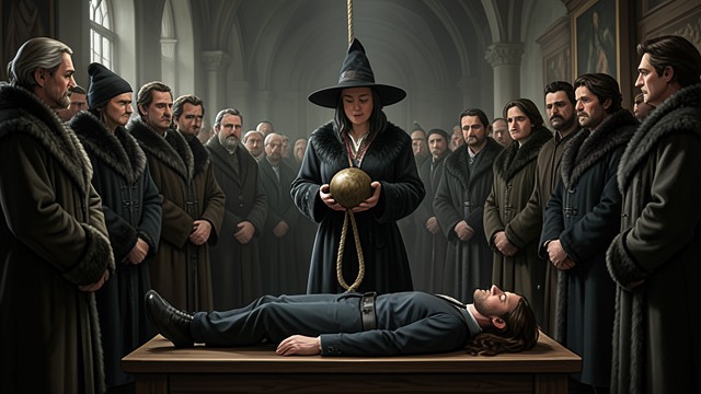 Judicial End from "Broken Rejected Mate". Judicial End Crimes confirmed A witch forces Ronald’s confession before a council of powerful Alphas.