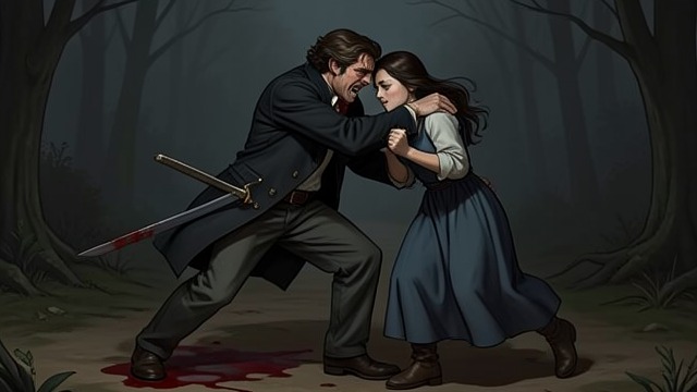 Protective Sacrifice from "Broken Rejected Mate". Protective Sacrifice The last defense Doherty fights the hunters while ordering Sierra to remain behind him.