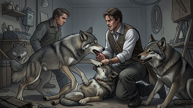 Andrew’s Death from "Broken Rejected Mate". Andrew’s Death The fatal strike Ronald transforms and attacks Alan. Andrew intervenes, receives the claw wound, and dies in Anthony’s arms.
