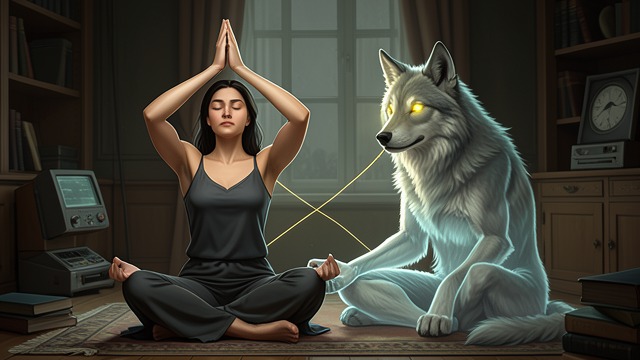 Awakened Guardian from "Broken Rejected Mate". Awakened Guardian Contact with the wolf soul Through meditation, Sierra meets her wolf as a conscious presence.