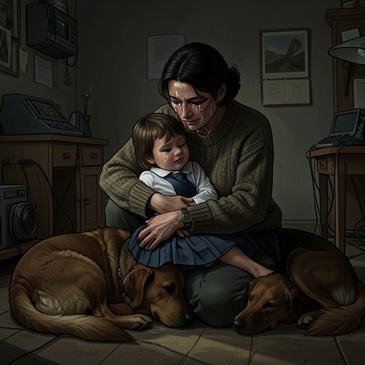 Sierra and Alana’s Maternal Bond from "Broken Rejected Mate". This flow traces Alana’s movement from pack mother to a grieving woman whose kindness helps Sierra recover.