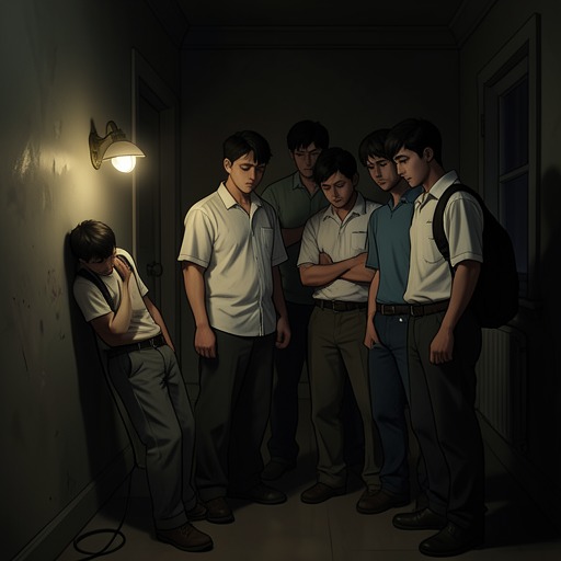 The End of the Group from "The Short and Tragic Life of Robert Peace". This flow traces the Burger Boyz from shared hope to helplessness after Robert DeShaun Peace’s murder.