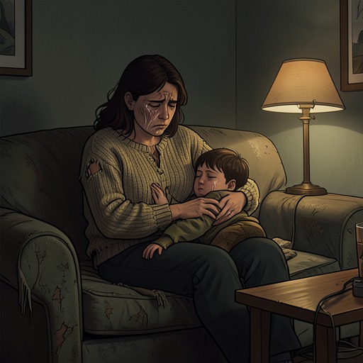 Jackie Peace’s Endurance from "The Short and Tragic Life of Robert Peace". This flow traces Jackie Peace’s transformation from a young working mother into the exhausted guardian of a family legacy.