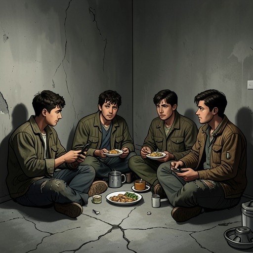The Burger Boyz Brotherhood from "The Short and Tragic Life of Robert Peace". This flow follows the long friendship that gives Robert DeShaun Peace belonging, purpose, and eventually dangerous collective confidence.