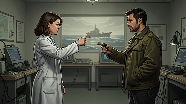 The D’armic Dispute from "Gate Crashers". The D’armic Dispute Different Risk Calculations Allison wants to talk to D’armic, while Maximus believes the alien vessel has already shown hostile intent.