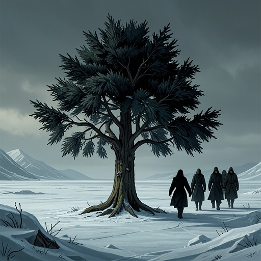 The Okim Lesson from "Gate Crashers". This flow traces the environmental warning represented by Okim’s runaway sun-weeds and frozen civilization.